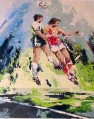 fsp0017C impressionism oil painting sport